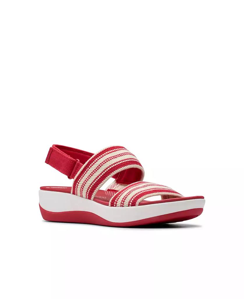 Clarks Cloudsteppers Women's Arla Stroll Riptape Flat Sandals