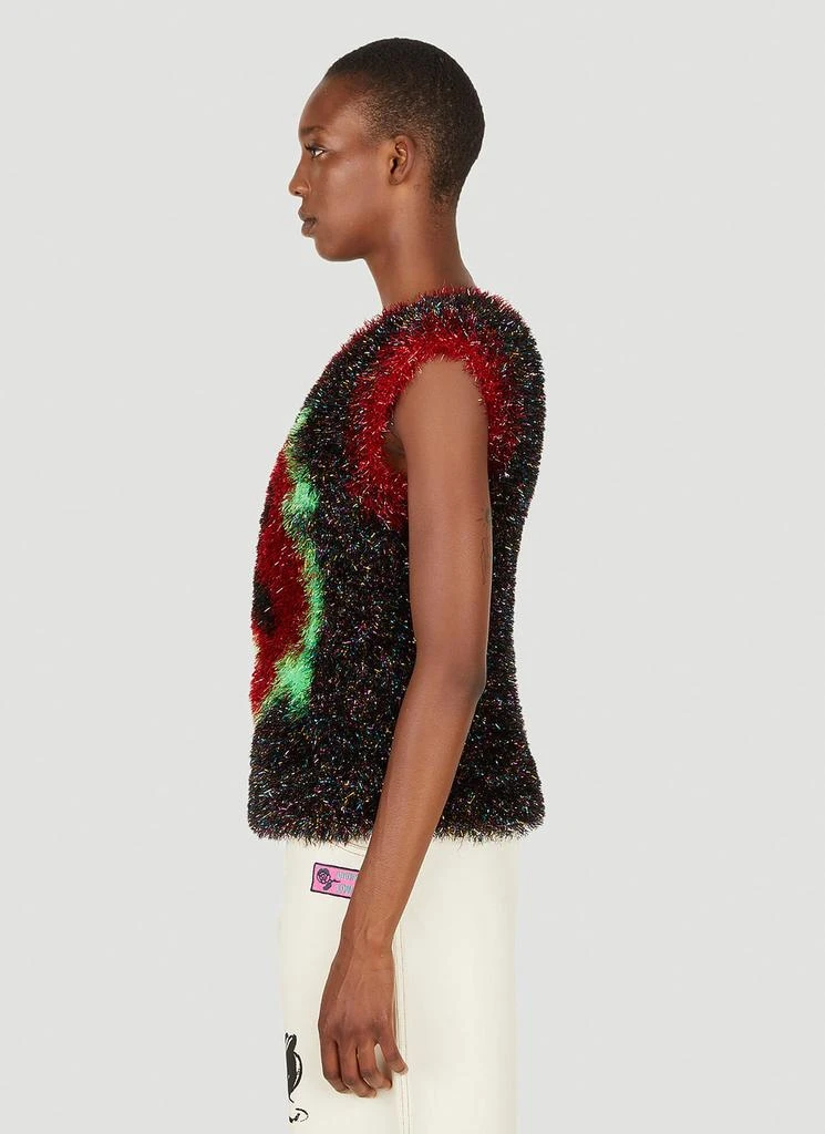CHOPOVA LOWENA Chopova Lowena Shimmer Knit Vest 3