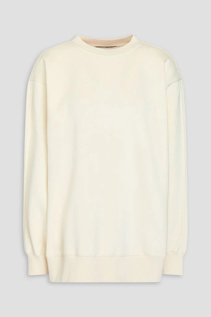 RÓHE Cotton-blend fleece sweatshirt 1