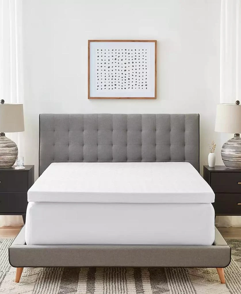 ProSleep 3" Gel-Infused Memory Foam Mattress Topper with Cooling Cover, California 1