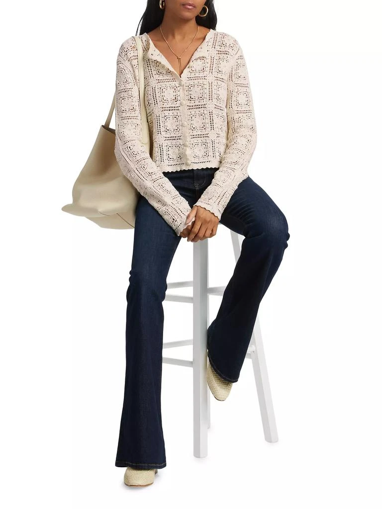 FRAME The Crocheted Cardigan 2
