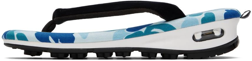 Bape Blue goyemon Edition ABC Camo Unda Sandals 3