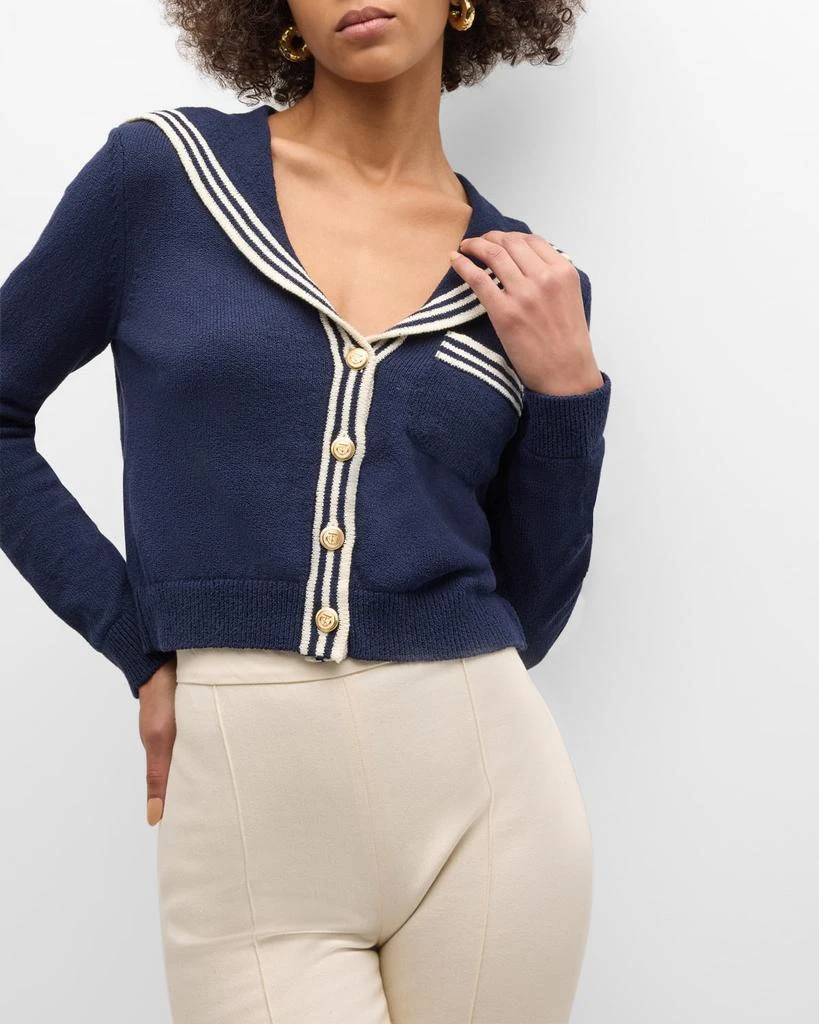 FRAME Knit Sailor Cardigan 7