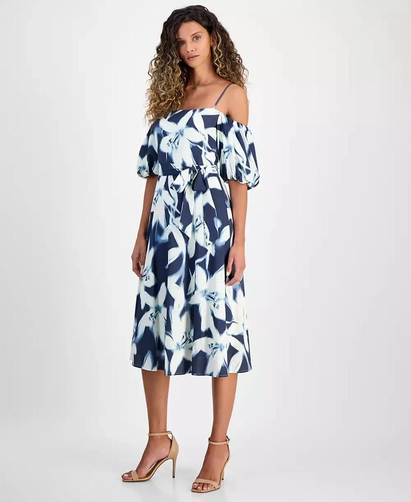 RACHEL Rachel Roy Women's Sable Off-The-Shoulder Midi Dress 3