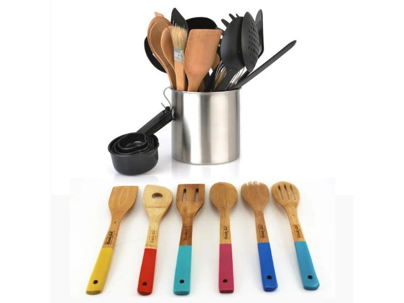 BergHOFF Studio 29Pc Nylon and Bamboo Tool Set