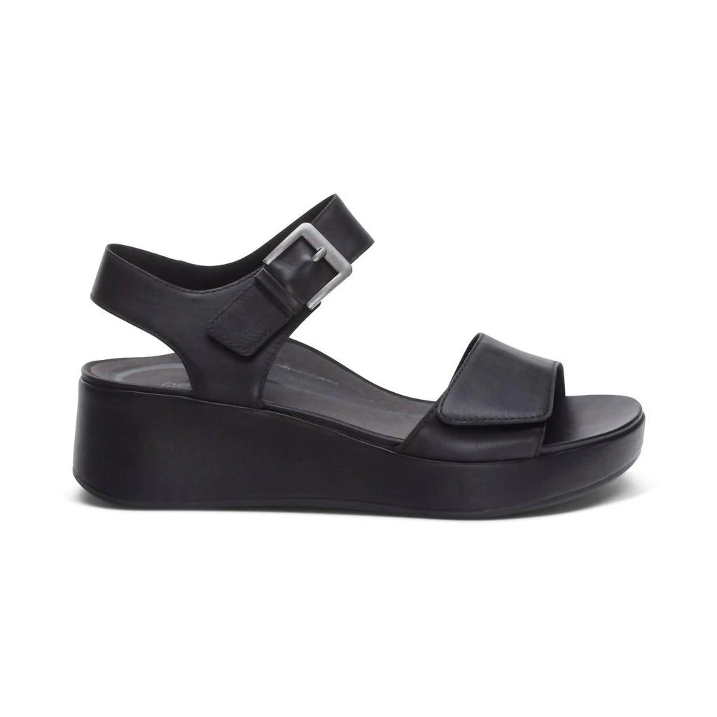 Aetrex Aetrex - Women
s Ariel Quarter Strap Wedge 2