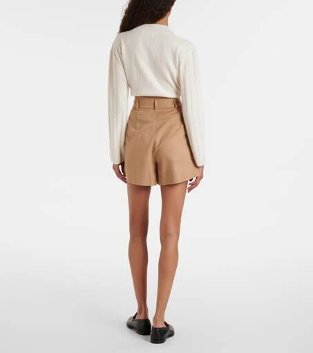 Max Mara Lola camel hair shorts 3