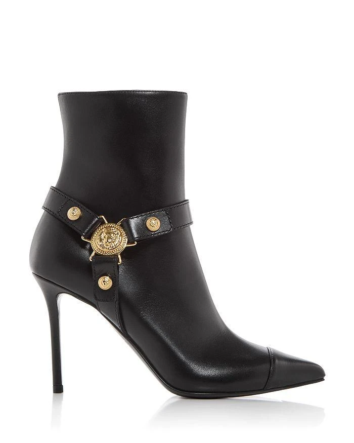 Balmain Women's Eva Pointed Toe High Heel Booties 2