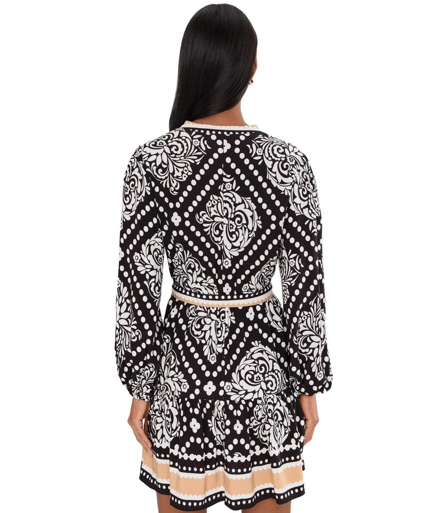 adrianna papell women's printed short dress Adrianna Papell Printed Short Dress