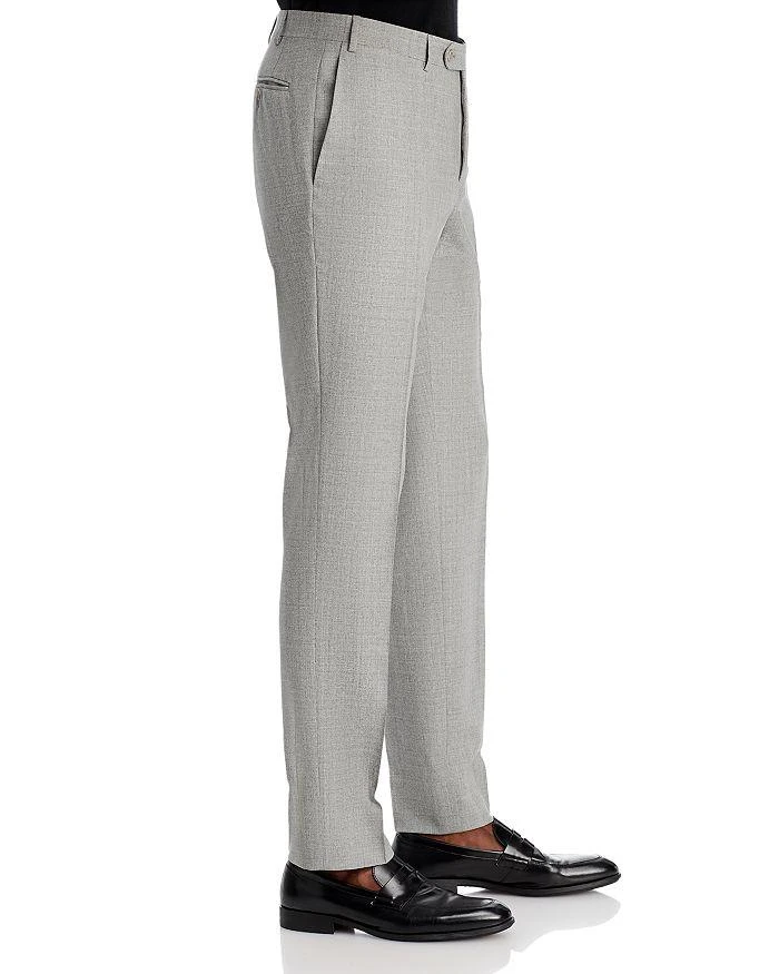 Canali Capri Mélange Solid Slim Fit Dress Pants 5