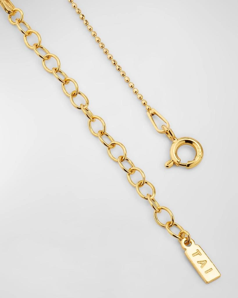 Tai 14K Gold-Plated Sterling Silver 8-Letter Personalized Necklace 4