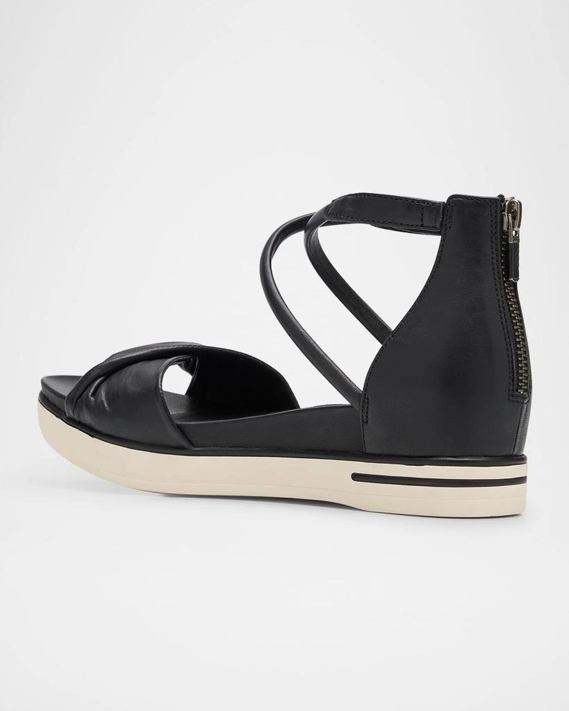 Eileen Fisher Suvi Crisscross Grip Wedge Sandals 2