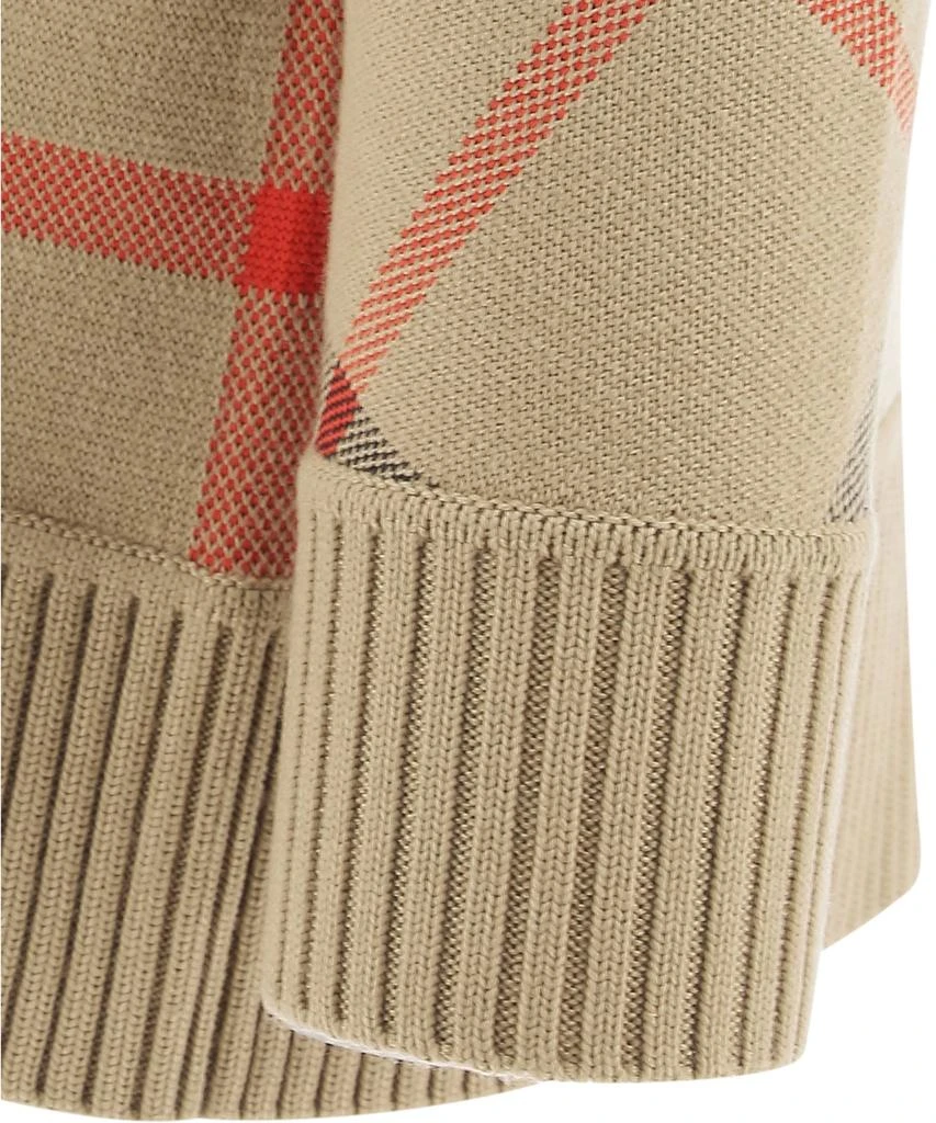 Burberry Burberry Vintage Checked Drop Shoulder Cardigan 4
