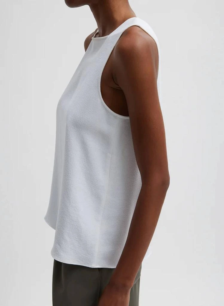 Tibi Tibi - Pebble Sable Square Neck Cross Back Tank Top 2