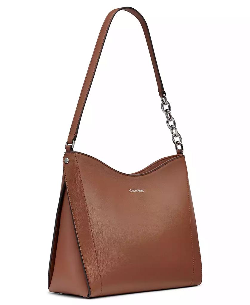 Shop Nova Top Zipper Chain Shoulder Bag on Sale at BeyondStyle