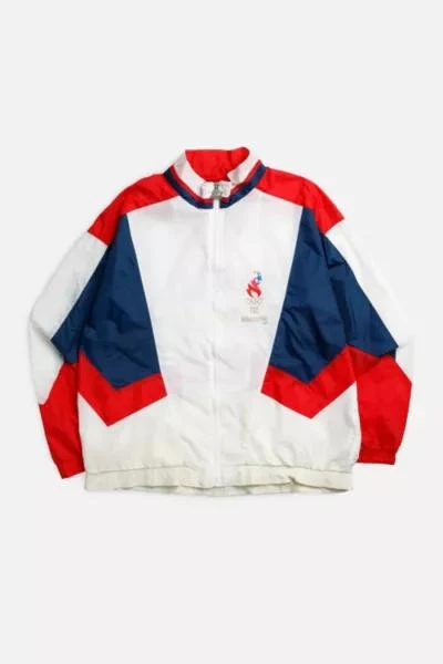 Urban Outfitters Vintage Olympics USA Windbreaker Jacket 002 1