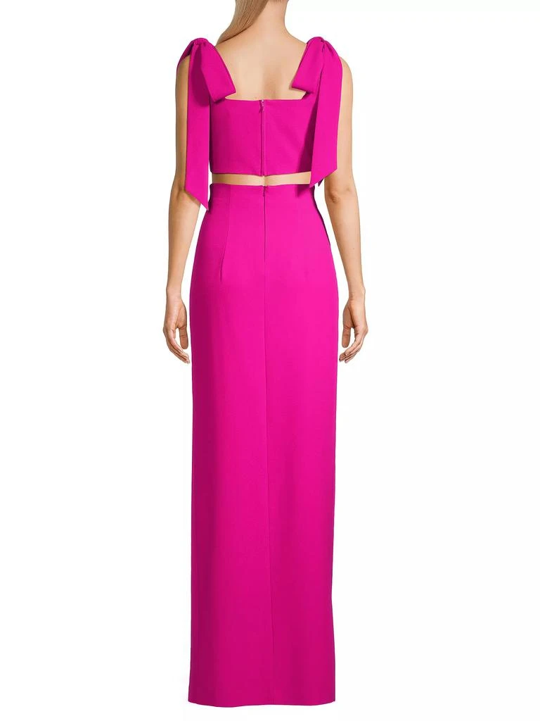 Black Halo Eve Clayton Two-Piece Gown 5