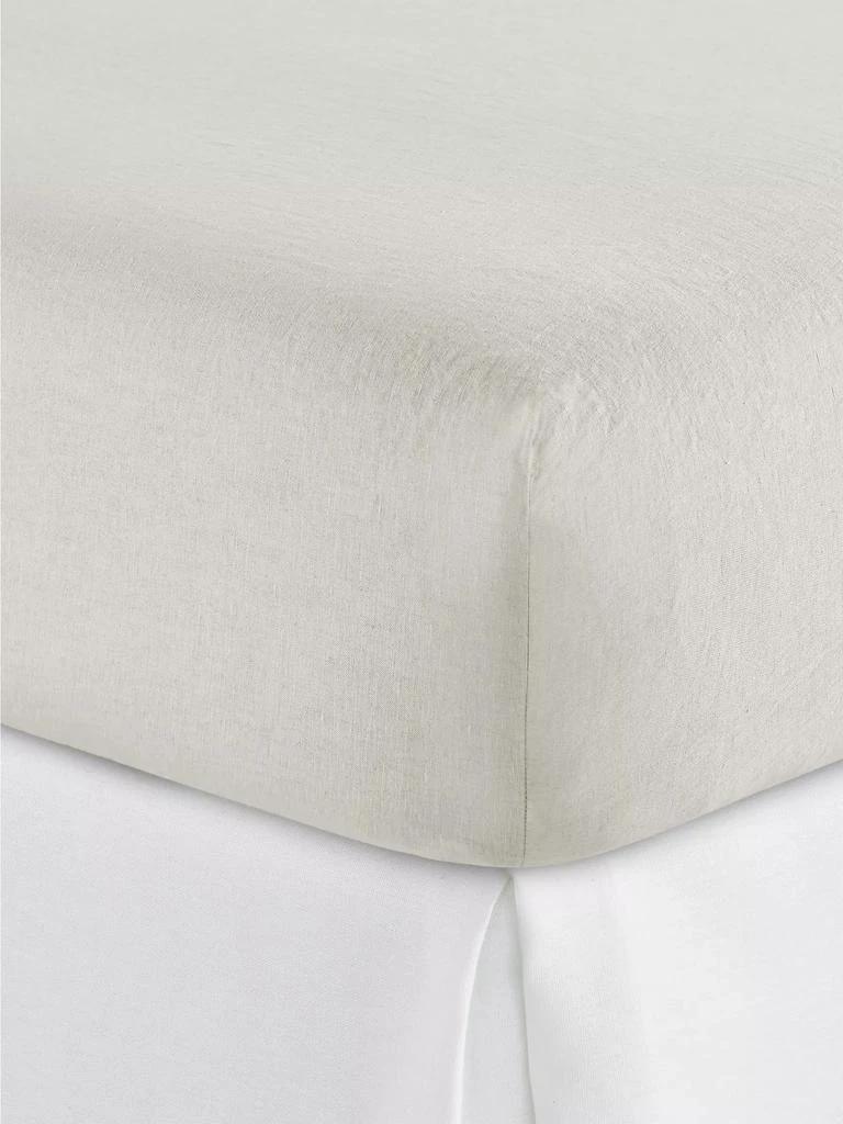 Peacock Alley European Washed Linen Sheet Collection 3