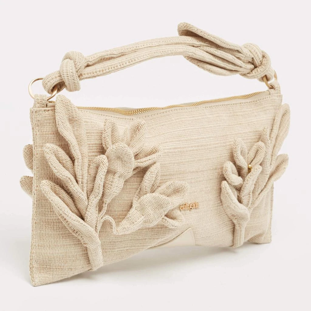 Cult Gaia Cult Gaia Natural Woven Fabric Hera Shoulder Bag 3