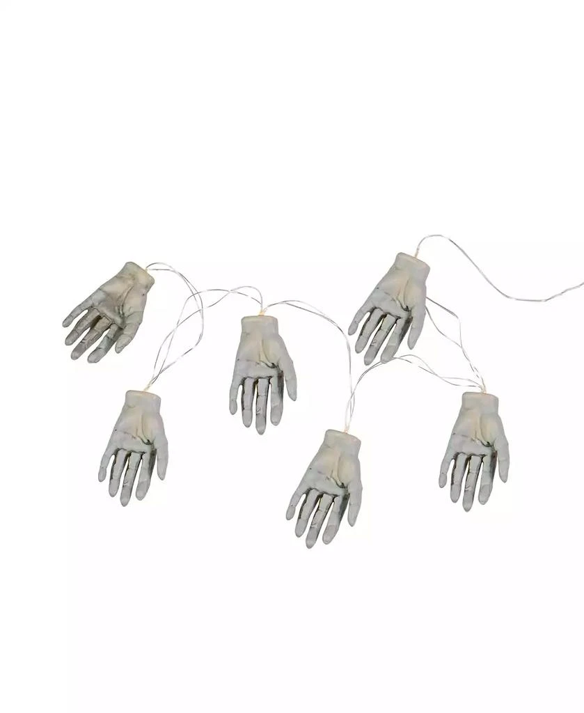 Northlight Skeleton Hands Halloween 6 Piece Light Set 2