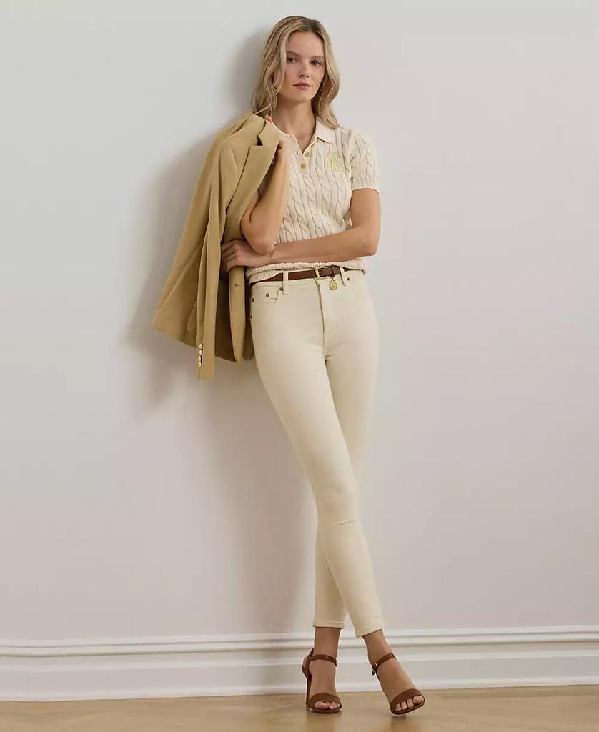 Ralph Lauren Women's Cable-Knit Polo Shirt, P/XS-3X