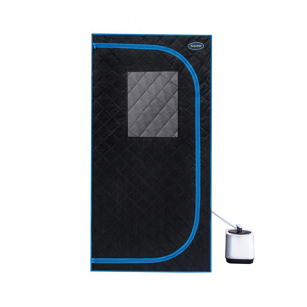 Hivvago Portable Full Size Steam Sauna Tent - Black