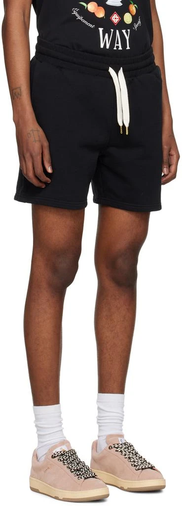 Casablanca Black 'Casa Way' Shorts 2