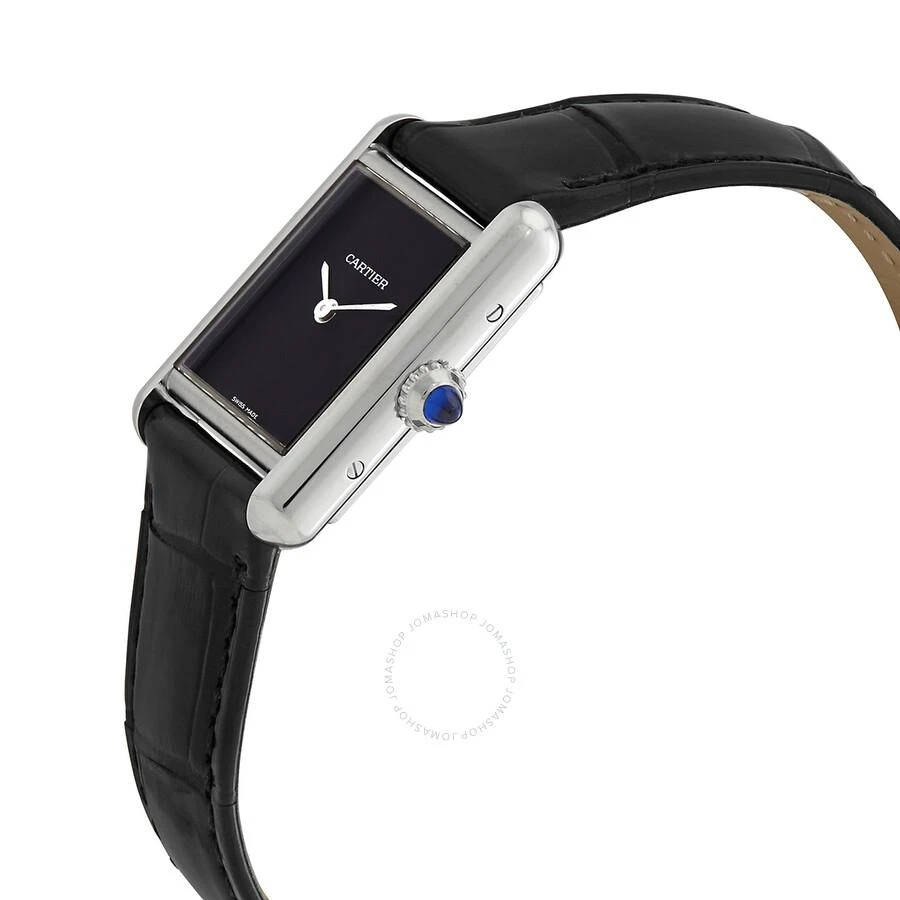 Cartier Tank Quartz Black Dial Ladies Watch WSTA0071 2