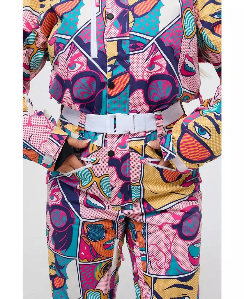 OOSC Women
s Comic Book Candy - Shaped Ski Suit 9
