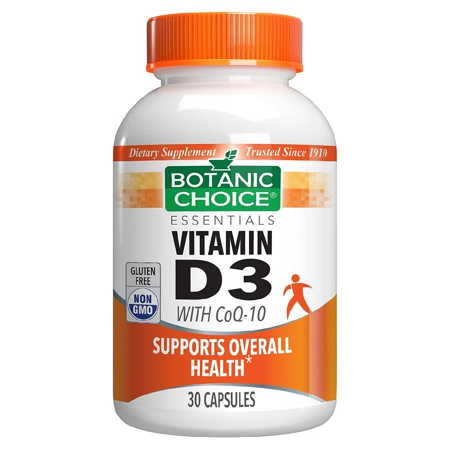 Botanic Choice Vitamin D3 with CoQ-10 1