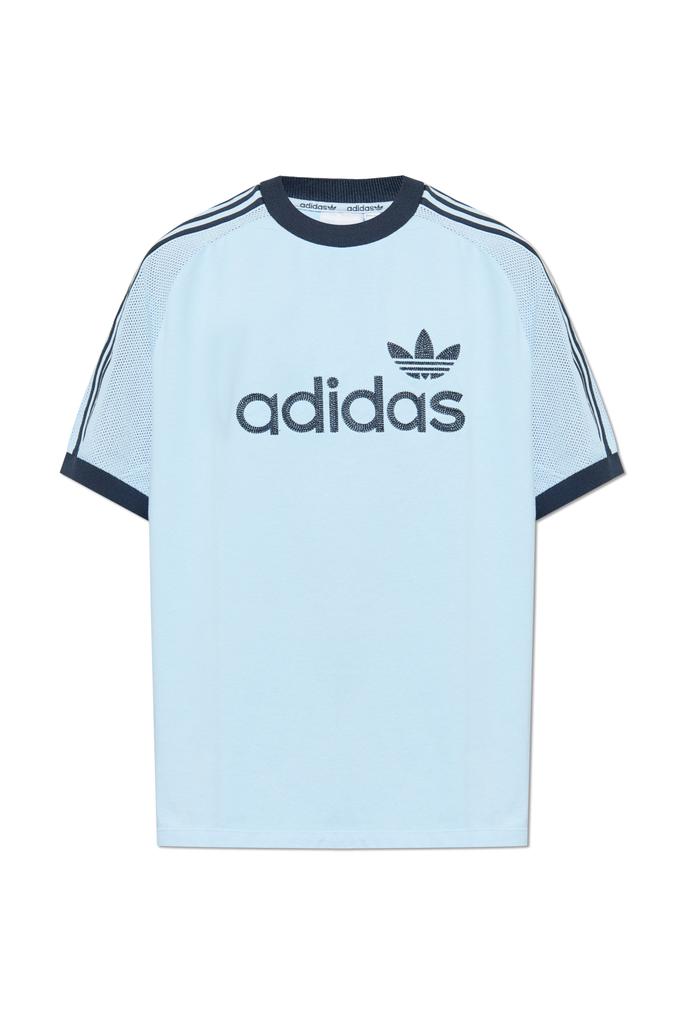Adidas adidas Originals Linear graphic cali tee in light