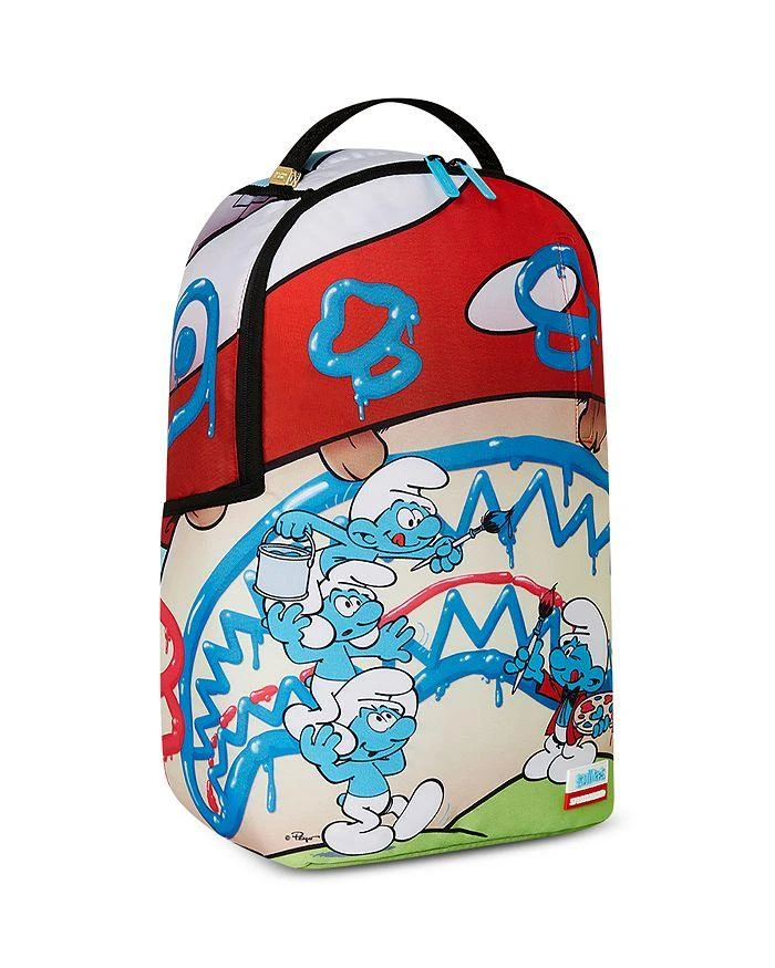 SprayGround Painting Smurfs DLXR Backpack 2