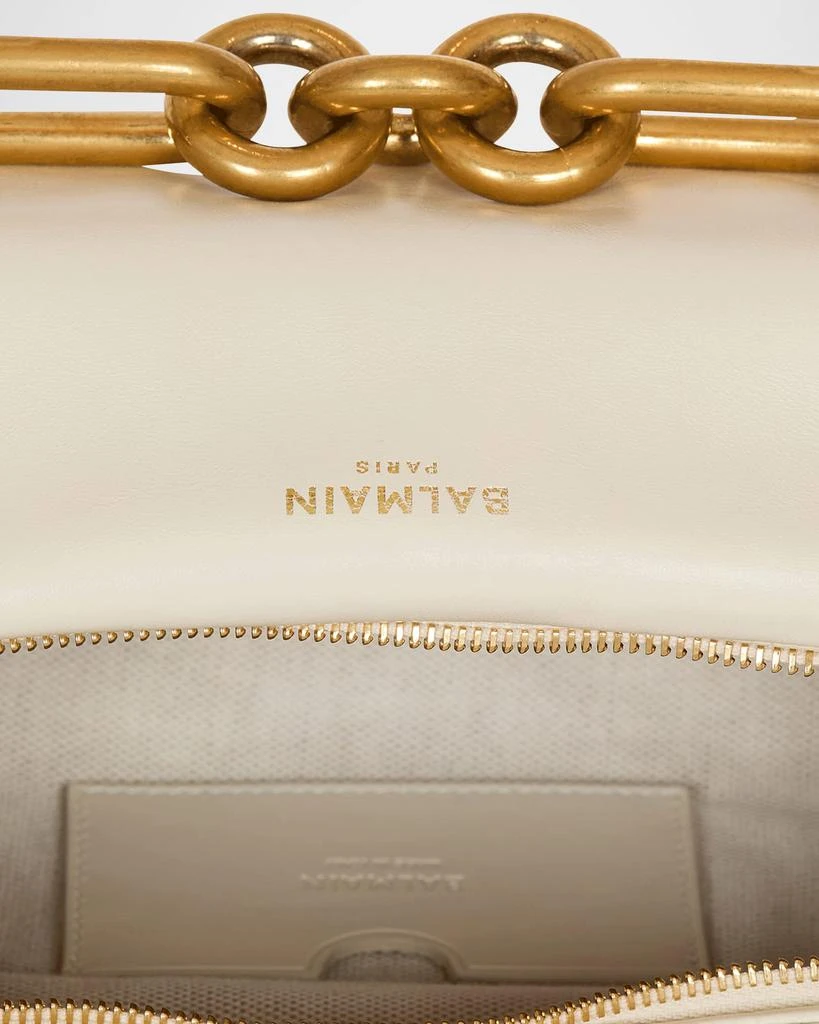 Balmain Sync Medium Chain Shoulder Bag in Calfskin 4