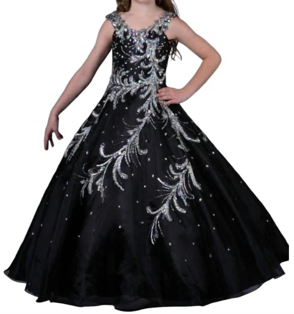 Little Rosie Little Rosie - Girl
s Long Pageant Dress