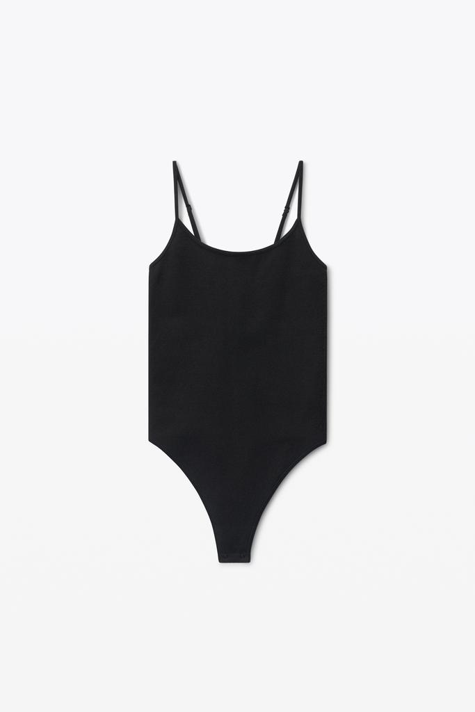 Alexander Wang cami bodysuit in ribbed jersey