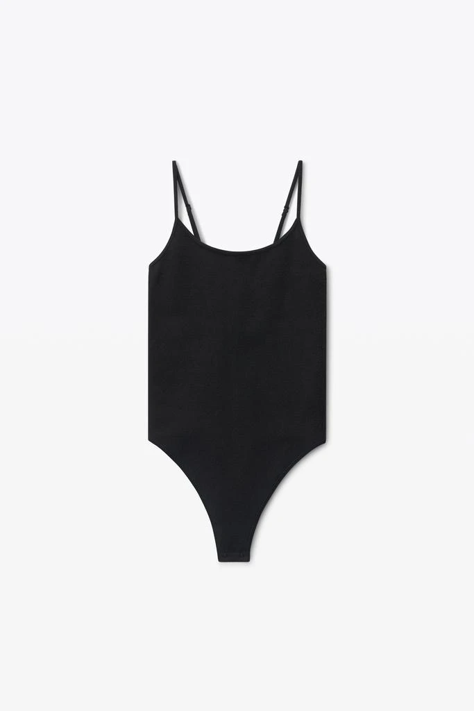 Alexander Wang cami bodysuit in ribbed jersey 2