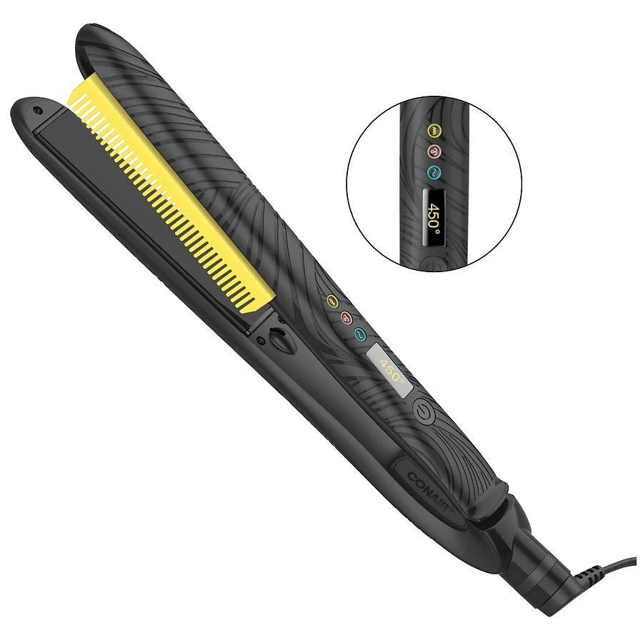 Conair Curl Collective Ceramic Flat Iron 1" 6
