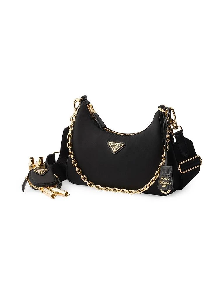 Prada Re-Edition 2005 Re-Nylon and Leather Shoulder Bag 2