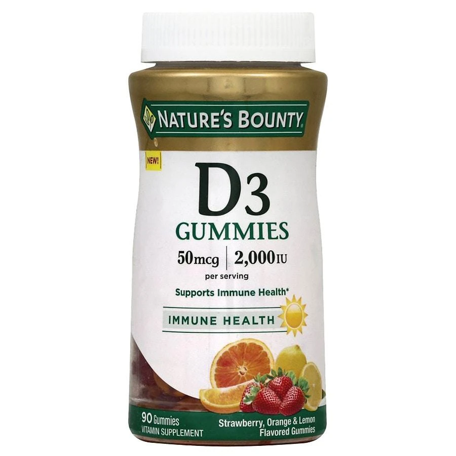 Nature's Bounty Vitamin D3 Gummies 1