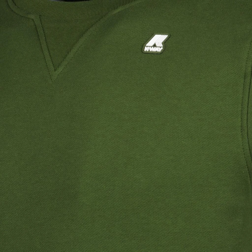K-Way K-Way Logo Patch Crewneck Jumper 3