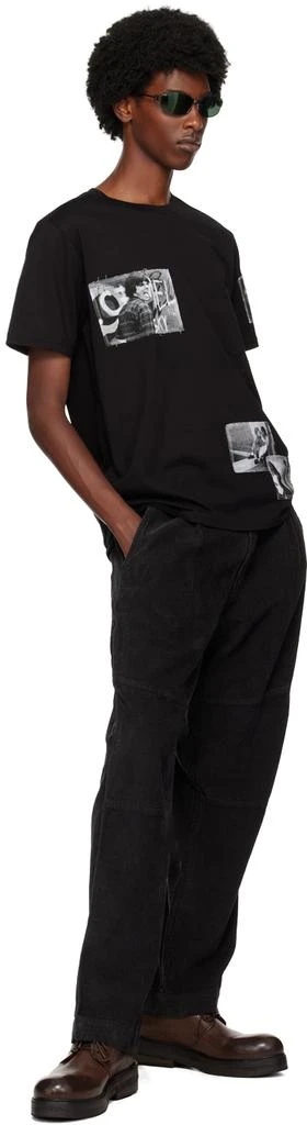 MAHARISHI Black Hemp Cord Carpenter Trousers 4