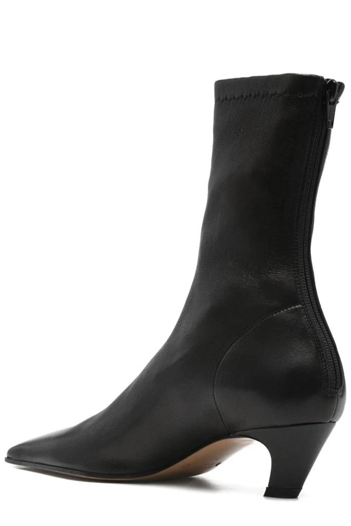 Khaite Khaite Pointed-Toe Ankle Boots 4