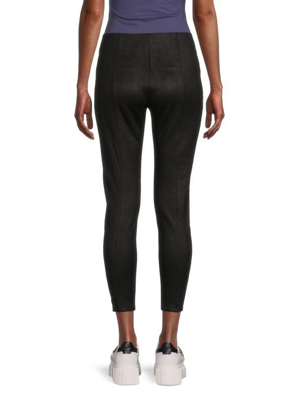 Tahari Metallic Scuba Leggings 2