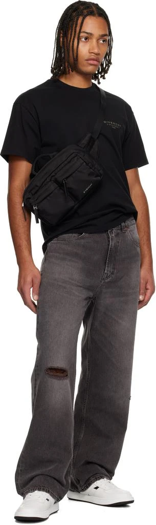 Givenchy Black Essential U Nylon Belt Bag 4