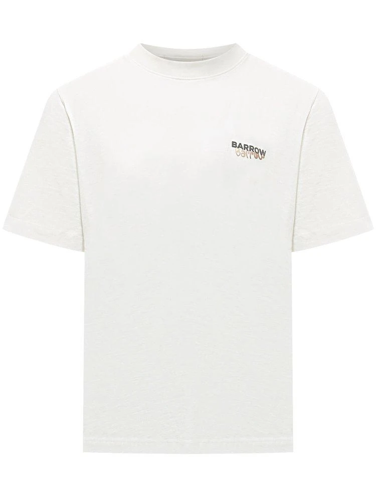BARROW Barrow Printed Crewneck T-Shirt