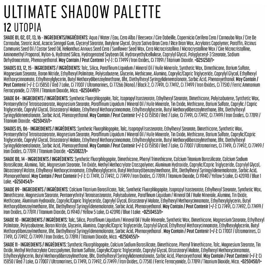 NYX Professional Makeup Ultimate Shadow Palette 2