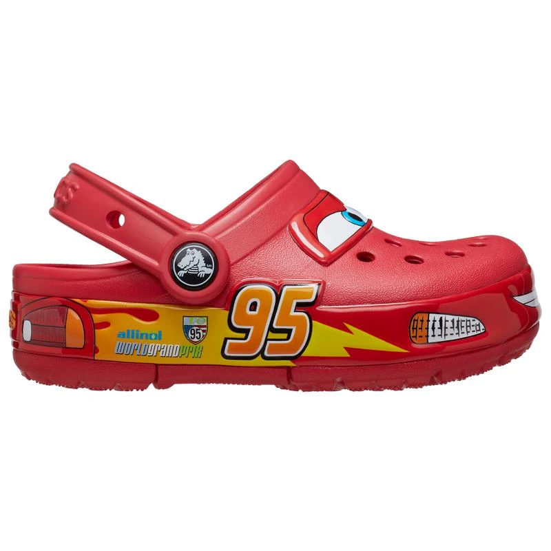 Crocs Crocs Disney and Pixar Cars’ Lightning McQueen Clogs - Boys' Toddler 1
