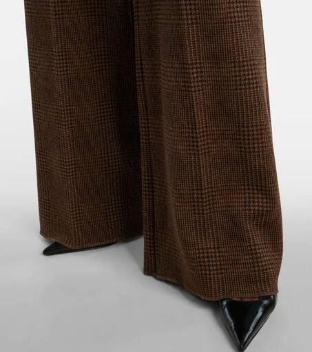 Max Mara Ponza cotton and wool-blend wide-leg pants 5