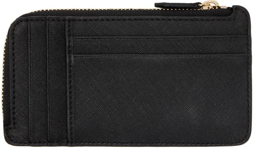 Vivienne Westwood Black Zip Card Holder 2