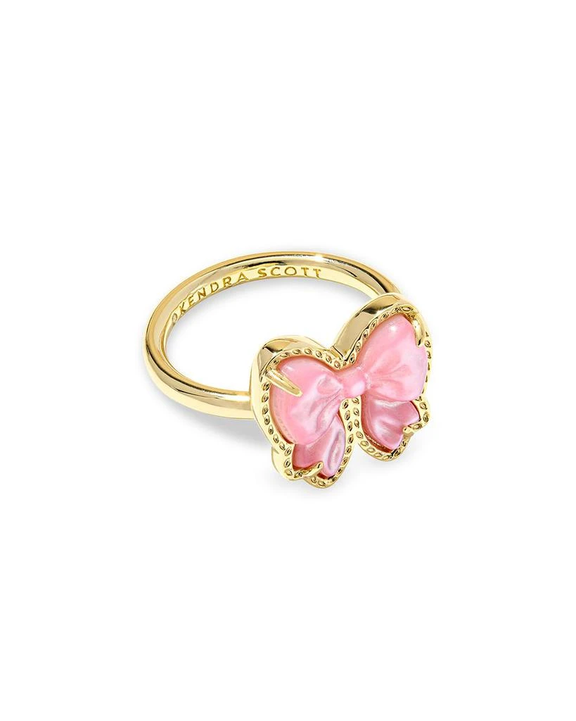 Kendra Scott Haley Mother Of Pearl Bow Ring 1